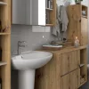 AKORD VAMI Fali Fürdőszobabútor Szett Artisan Tölgy/Kasmír