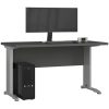 AKORD BM-135 Számítógépes Íróasztal Laminált Matt Grafitszürke