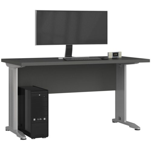 AKORD BM-135 Számítógépes Íróasztal Laminált Matt Grafitszürke