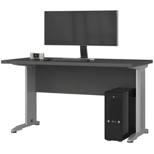 AKORD BM-135 Számítógépes Íróasztal Laminált Matt Grafitszürke