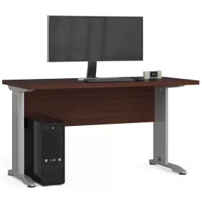 AKORD BM-135 Számítógépasztal Wenge Matt Fémlábakkal