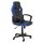 Furniture 4 Gamers FG-19 Gamer Szék Műbőr Fekete-Kék Ergonomikus