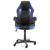 Furniture 4 Gamers FG-19 Gamer Szék Műbőr Fekete-Kék Ergonomikus