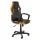 Furniture 4 Gamers FG-19 Gamer Szék Műbőr Fekete-Narancssárga Ergonomikus