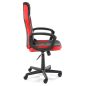 Furniture 4 Gamers FG-19 Gamer Szék Műbőr Fekete-Piros Ergonomikus