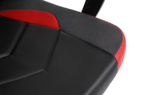 Furniture 4 Gamers FG-19 Gamer Szék Műbőr Fekete-Piros Ergonomikus