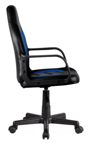 F4G FG-C18 Gamer Szék Műbőr Fekete-Kék Junior