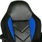 F4G FG-C18 Gamer Szék Műbőr Fekete-Kék Junior