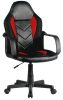 Furniture 4 Gamers FG-C18 Junior Gamer Szék Műbőr Fekete-Piros