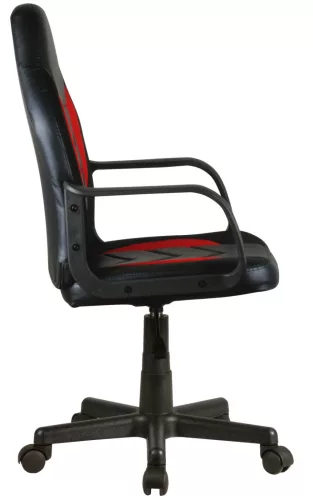 Furniture 4 Gamers FG-C18 Junior Gamer Szék Műbőr Fekete-Piros
