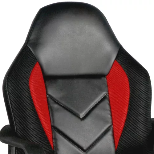 Furniture 4 Gamers FG-C18 Junior Gamer Szék Műbőr Fekete-Piros