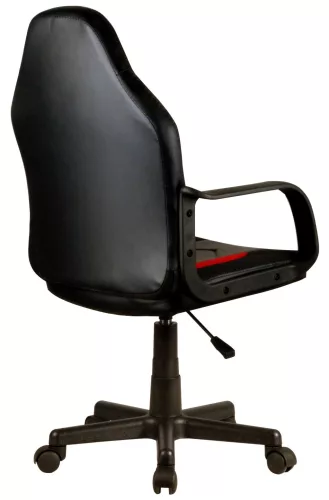 Furniture 4 Gamers FG-C18 Junior Gamer Szék Műbőr Fekete-Piros