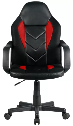Furniture 4 Gamers FG-C18 Junior Gamer Szék Műbőr Fekete-Piros