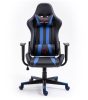 Furniture 4 Gamers FG33 Gamer Szék Műbőr Fekete-Kék Ergonomikus
