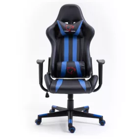   Furniture 4 Gamers FG33 Gamer Szék Műbőr Fekete-Kék Ergonomikus
