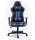 Furniture 4 Gamers FG33 Gamer Szék Műbőr Fekete-Kék Ergonomikus