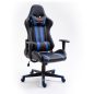 Furniture 4 Gamers FG33 Gamer Szék Műbőr Fekete-Kék Ergonomikus