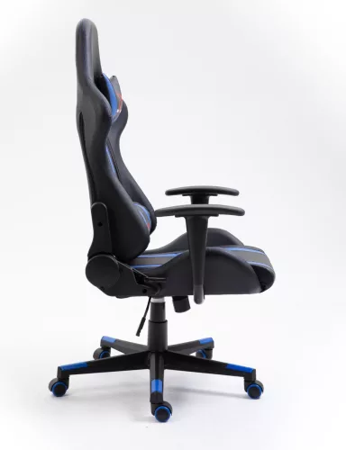 Furniture 4 Gamers FG33 Gamer Szék Műbőr Fekete-Kék Ergonomikus