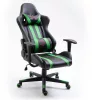 Furniture 4 Gamers FG33 Gamer Szék Műbőr Fekete-Zöld Ergonomikus