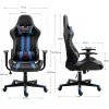 Furniture 4 Gamers FG33 Gamer Szék Műbőr Fekete-Zöld Ergonomikus