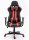 Furniture 4 Gamers FG33 Gamer Szék Műbőr Fekete-Piros Ergonomikus
