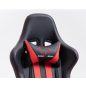 Furniture 4 Gamers FG33 Gamer Szék Műbőr Fekete-Piros Ergonomikus