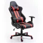   Furniture 4 Gamers FG33 Gamer Szék Műbőr Fekete-Piros Ergonomikus