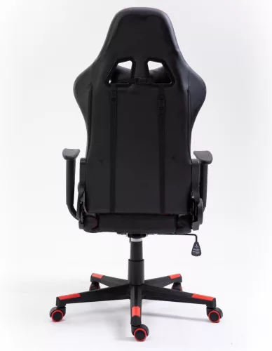 Furniture 4 Gamers FG33 Gamer Szék Műbőr Fekete-Piros Ergonomikus
