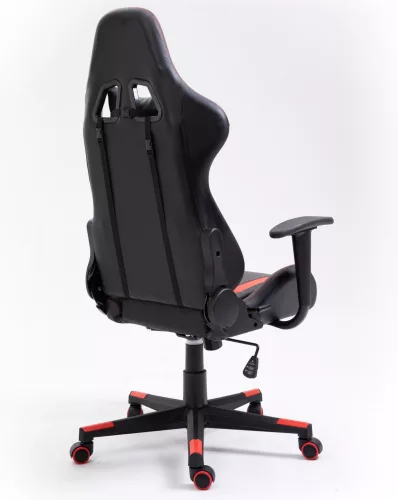 Furniture 4 Gamers FG33 Gamer Szék Műbőr Fekete-Piros Ergonomikus