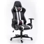 F4G FG33 Gamer Szék Fekete-Fehér Ergonomikus