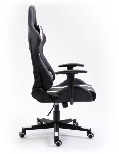 F4G FG33 Gamer Szék Fekete-Fehér Ergonomikus