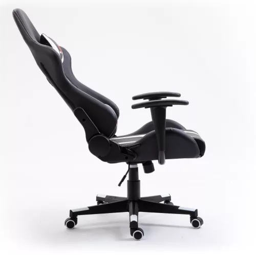 F4G FG33 Gamer Szék Fekete-Fehér Ergonomikus