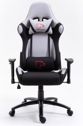 Furniture 4 Gamers FG38 Gamer Szék Szövet Szürke Ergonomikus