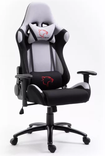 Furniture 4 Gamers FG38 Gamer Szék Szövet Szürke Ergonomikus