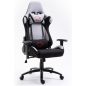 Furniture 4 Gamers FG38 Gamer Szék Szövet Szürke Ergonomikus