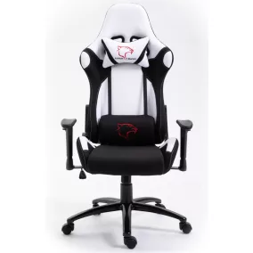 Furniture 4 Gamers FG38 Szövet Gamer Szék Fehér