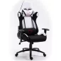 Furniture 4 Gamers FG38 Szövet Gamer Szék Fehér