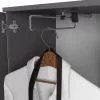 AKORD Entro Előszoba Szekrényrendszer Grafit Szürke Tükörrel