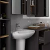 AKORD VAMI W50 Fali Fürdőszobai Szekrény Grafit Szürke Artisan Tölgy