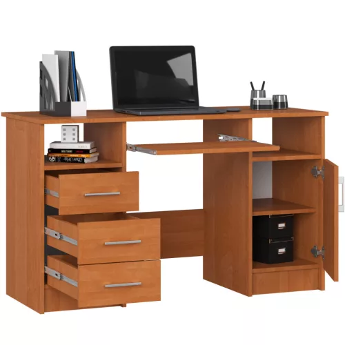 AKORD Ana Laminált Íróasztal Éger 124 cm