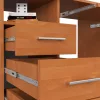 AKORD Ana Laminált Íróasztal Éger 124 cm