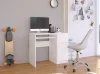 AKORD Piksel Kompakt Számítógépasztal Fehér Jobbos