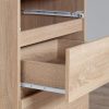 AKORD CLP Sonoma Balkezes Íróasztal Laminált Tölgy