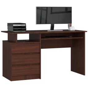 AKORD CLP Szabadonálló Íróasztal Wenge 135 cm