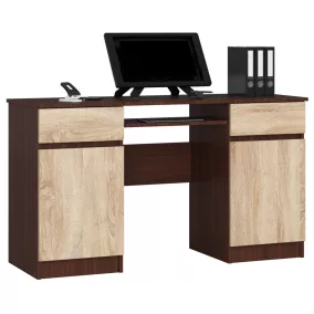 Clp A5 2d 2sz Wenge / Sonoma Íróasztal