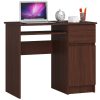 AKORD Piksel Jobbos Számítógépasztal Wenge Laminált 90cm