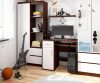 AKORD JAY Számítógépasztal Laminált Wenge-Fehér 90cm