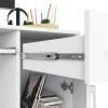 AKORD PIN Kompakt Számítógépasztal Laminált Fehér