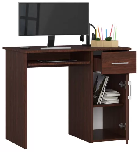 AKORD PIN Kompakt Íróasztal Laminált Wenge