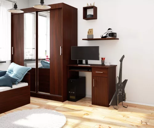 AKORD PIN Kompakt Íróasztal Laminált Wenge